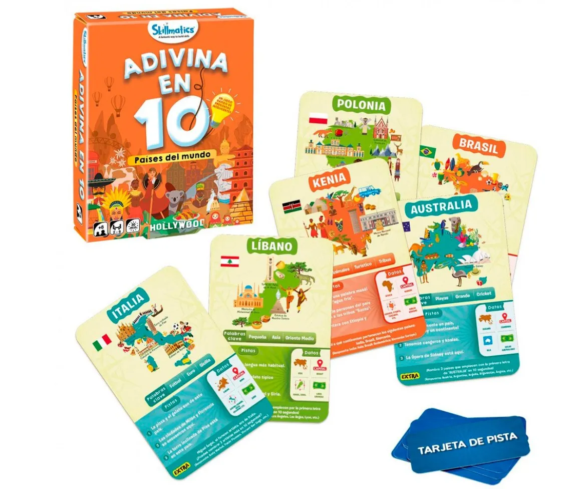 ¡Adivina en 10! Paises del Mundo