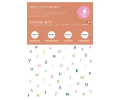 Alfabeto Magnético Letras Mayúsculas