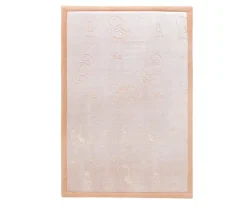 Alfombra Infantil Brilla en la Oscuridad Dino 170 x 120 cm