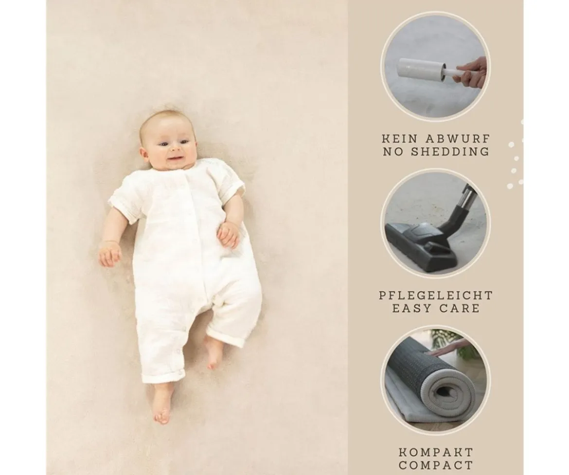 Alfombra Infantil Nube Beige