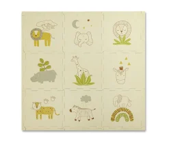 Alfombra Puzle Safari 90 x 90 cm