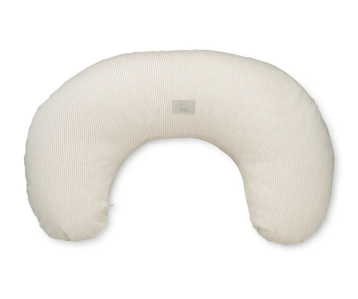 Almohada de Lactancia Stripes Camel