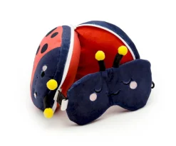 Almohada de Viaje con Antifaz Relaxeazzz Mariquita Adoramals