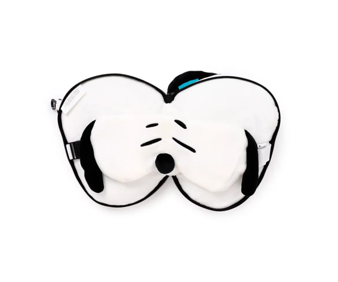 Almohada de Viaje con Antifaz Relaxeazzz Peanuts Snoopy