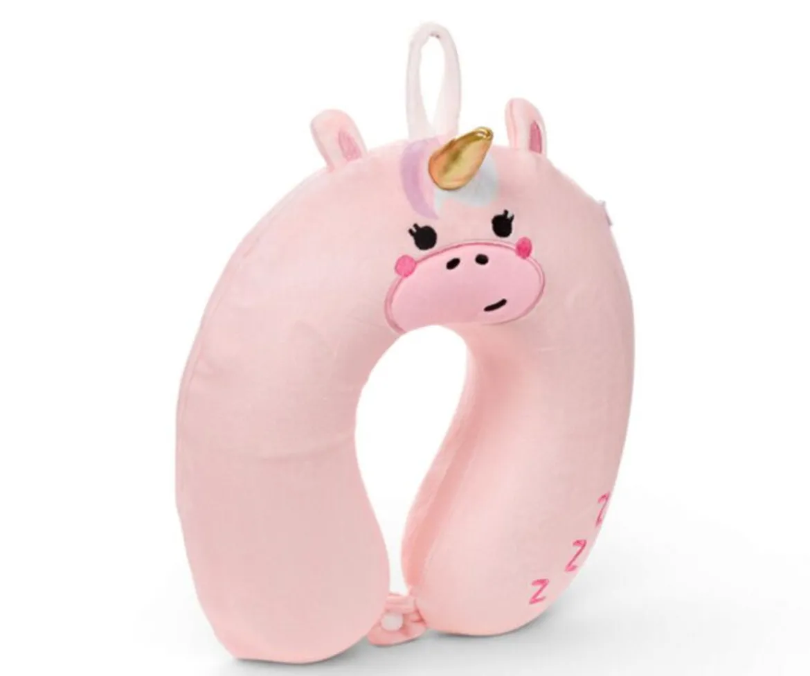 Almohada de Viaje Kids con Memoria de Forma Relaxeazzz El Unicornio Adoramals