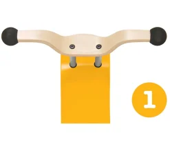 Andador Balancín Mini-Flip Racer 360º Amarillo