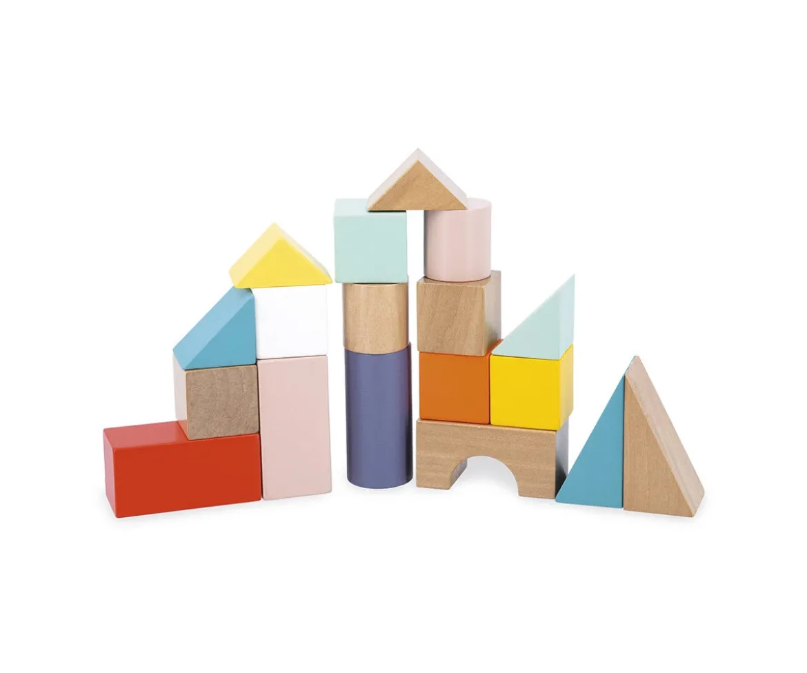 Andador con Cubos de Madera Pure