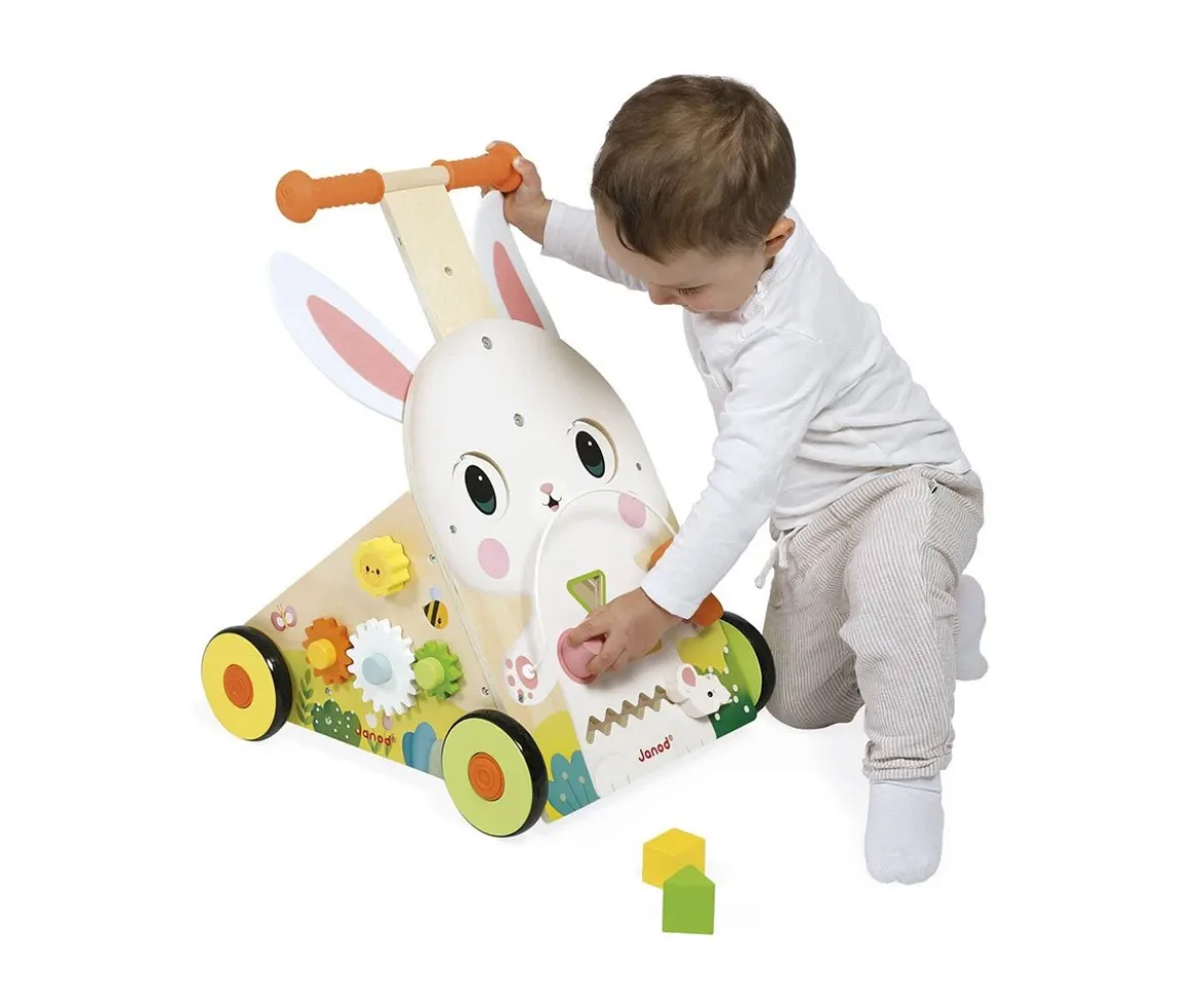 Andador de Actividades Conejo de Madera
