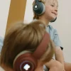 Auriculares K-EARS Bluetooth con Limitador de Volumen Rojo