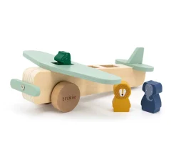 Avión Madera Animales