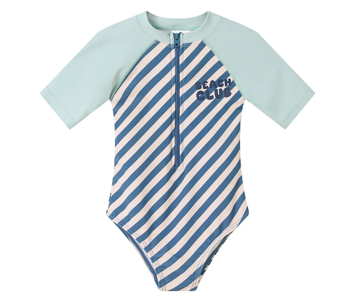 Bañador con Cremallera Stripes Blues & Beyond