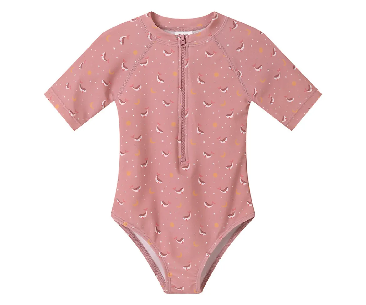 Bañador con Cremallera Whale Pink
