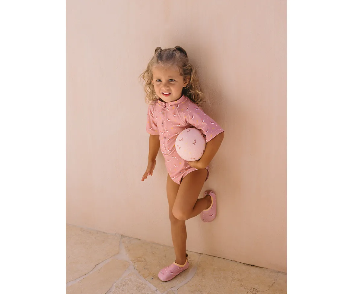 Bañador con Cremallera Whale Pink