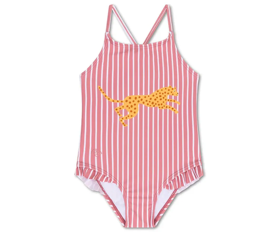 Bañador Cruzado con Protección UV Stripes