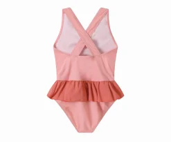 Bañador Cruzado con Volantes Stripes Bloom & Blush