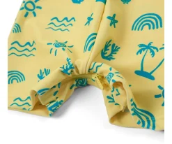 Bañador Mono Protección Solar Neon Palms