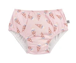 Bañador Pañal con Volante Ice Cream Pale Pink