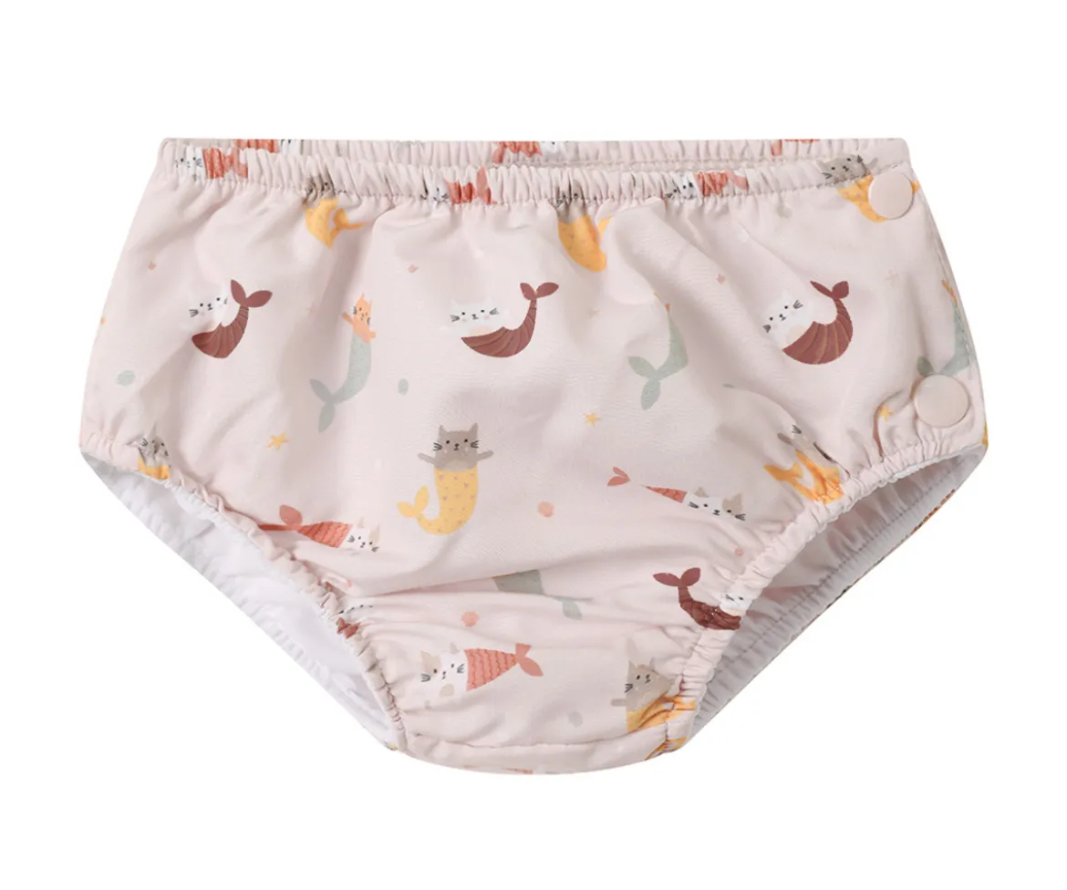 Bañador Pañal Volantes Mermaid Cats