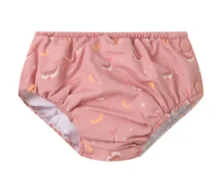 Bañador Pañal Volantes Whale Pink