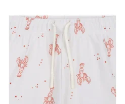 Bañador Short Little Lobster Beige/Red