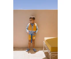 Bañador Short Stripes Blues & Beyond