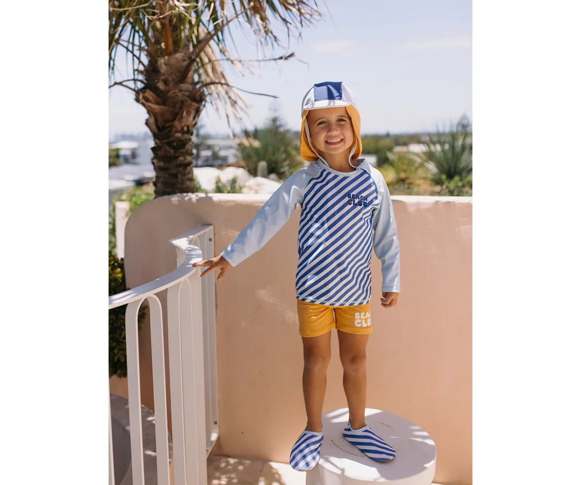 Bañador Short Stripes Blues & Beyond