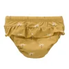 Bañador Volante Fresk Palmera Mostaza