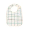 Babero Bebé Fern Plaid