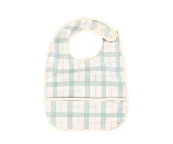 Babero Bebé Fern Plaid