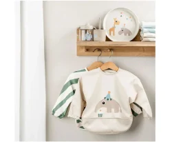Babero con Mangas Celebration Sand 6-18m Personalizable