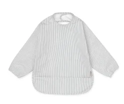 Babero con Mangas Classic Stripes Blue