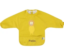 Babero Con Mangas Impermeable Mr. Lion Personalizable