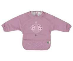 Babero Con Mangas Impermeable Mrs. Peacock Personalizable