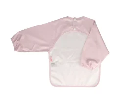 Babero con Mangas Leaves Pink