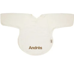 Babero con Mangas Timboo Daisy White Personalizable