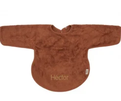 Babero con Mangas Timboo Hazel Brown Personalizable