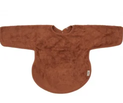 Babero con Mangas Timboo Hazel Brown Personalizable