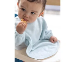 Babero con Mangas Timboo Riviera Blue Personalizable