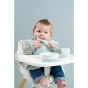 Babero con Velcro Playground Blue