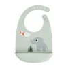Babero de Silicona Playground Green