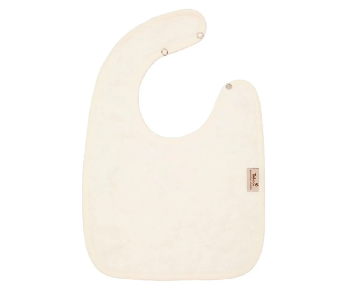 Babero Doble Timboo Daisy White Personalizable