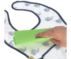 Babero Impermeable Little Water Whale