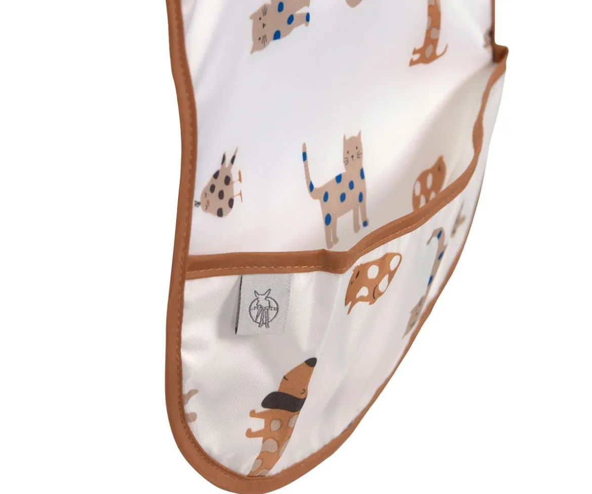 2 Baberos Impermeables Little Mateys Royal Blue