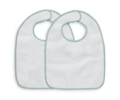 2 Baberos Impermeables Snake Soft Green