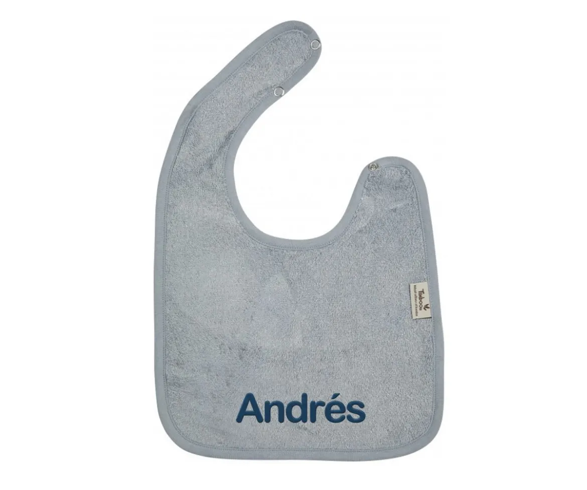 Babero Timboo Moon Blue Personalizable