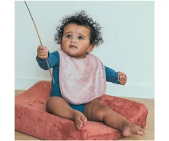 Babero Timboo Waterproof Misty Rose