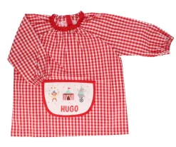 Babi con Bolsillo Central Circus Rojo Personalizado