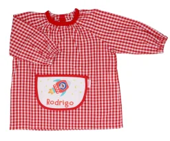 Babi con Bolsillo Central Espacio Rojo Personalizado