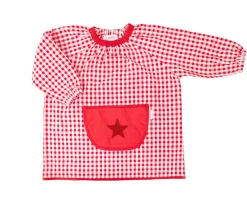 Babi con Bolsillo Central Estrella Rojo Personalizable