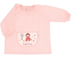 Babi con Bolsillo Central Vichy Little Red Personalizado